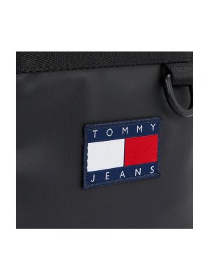 Nerka skórzana Tommy Jeans czarna