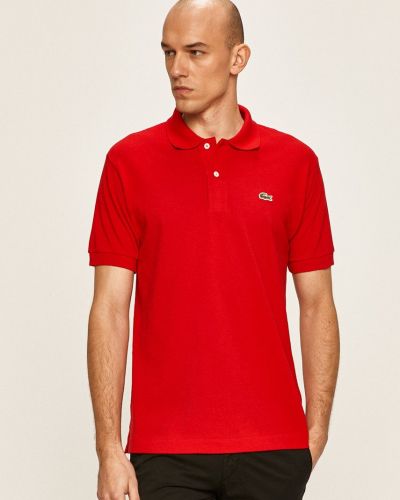 Polo majica Lacoste rdeča