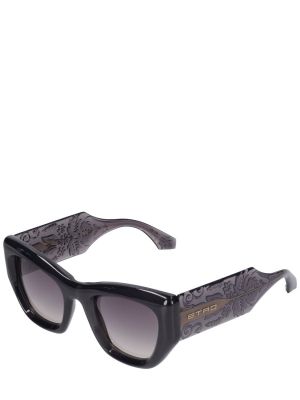 Okulary przeciwsłoneczne z wzorem paisley Etro szare