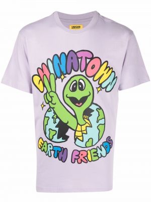Camiseta con estampado Ma®ket violeta