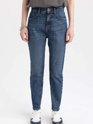Priliehavé džínsy Defacto modrá
