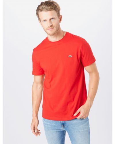 Marškinėliai Lacoste raudona