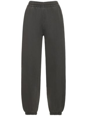 Spodnie sportowe bawełniane Carhartt Wip czarne