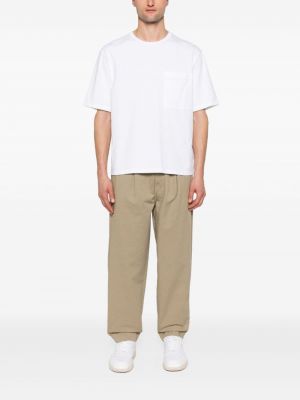 Kalhoty s výšivkou Société Anonyme khaki
