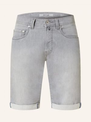 Szorty jeansowe Pierre Cardin szare