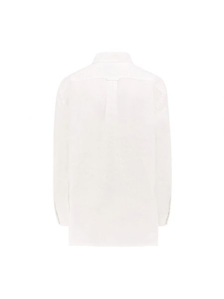 Camisa de lino Polo Ralph Lauren blanco