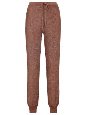 Pantalones de chándal de punto Missoni marrón