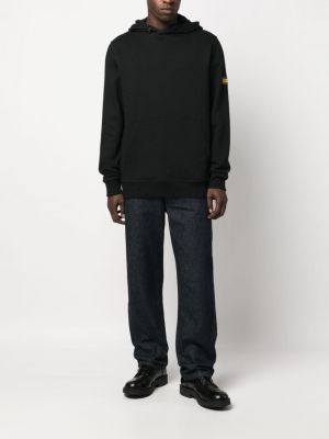 Medvilninis džemperis su gobtuvu Barbour juoda
