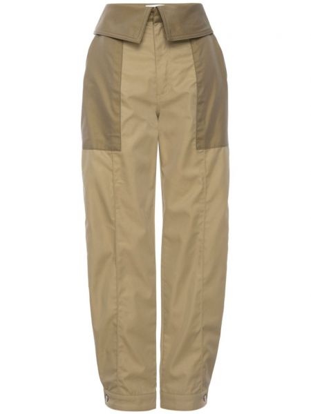 Pantalon en coton Frame beige
