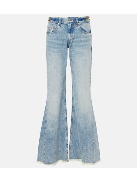 Düşük belli jean pantolon Stella Mccartney mavi