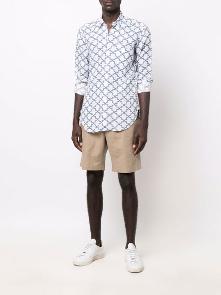 Leinen hemd mit print Peninsula Swimwear