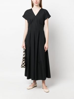 Plisované mini šaty Aspesi černé