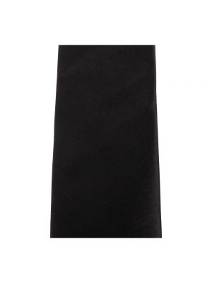 Corbata de seda Burberry negro