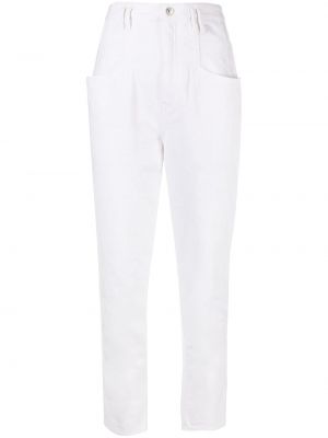 Tapered fit jeans Isabel Marant hvit