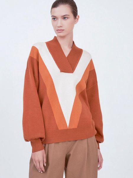 Пуловер Baon коричневый