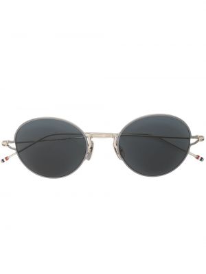 Thom Browne Eyewear gafas de sol con montura redonda - Negro