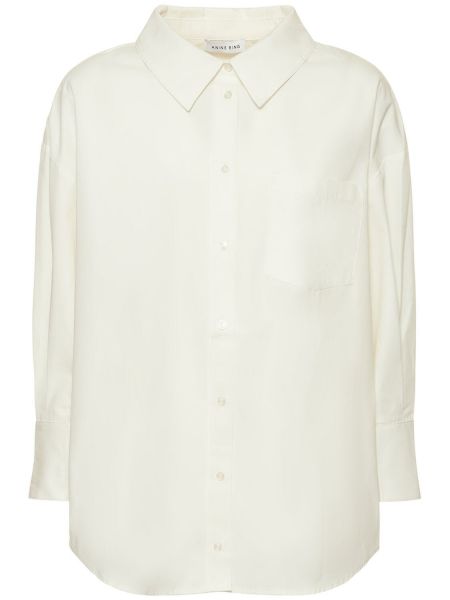 Pamučna košulja Anine Bing bijela