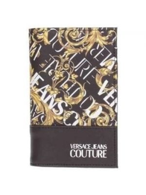 Czarny portfel Versace Jeans Couture