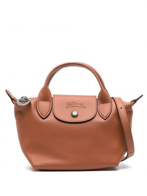 Nakupovalna torba Longchamp rjava
