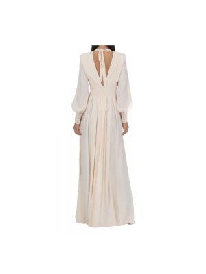 Jedwabna sukienka Babylon biała