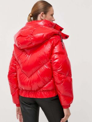Péřová bunda Karl Lagerfeld červená