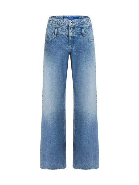 Džínsy Karl Lagerfeld Jeans modrá
