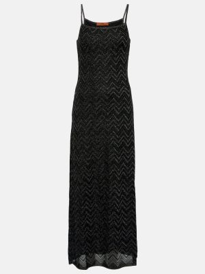 Dlouhé šaty Missoni černé