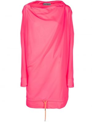 Vestito a maniche lunghe Vivienne Westwood rosa
