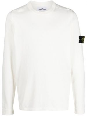 Sweatshirt Stone Island vit