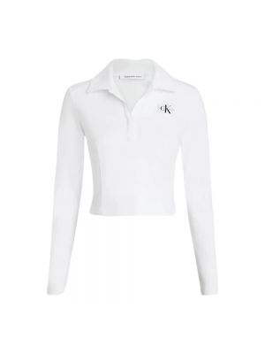 Sweat Calvin Klein Jeans blanc