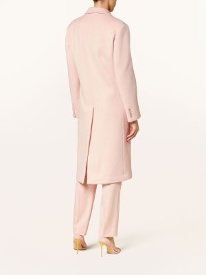 Płaszcz wełniany Ralph Lauren Collection różowy