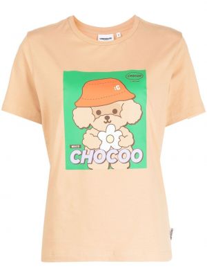 T-shirt Chocoolate brun