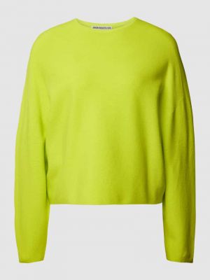 Dzianinowy sweter Drykorn żółty