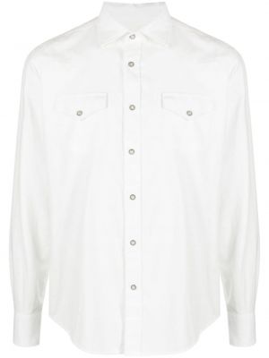 Chemise à boutons Eleventy blanc