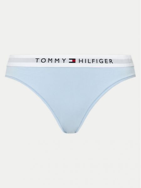 Klasické nohavičky Tommy Hilfiger modrá