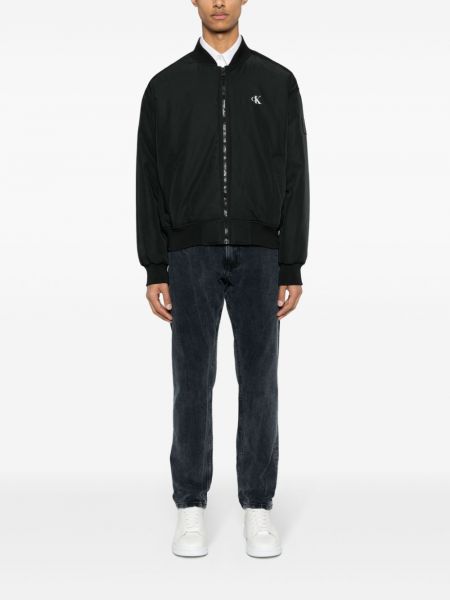 Kurtka jeansowa Calvin Klein Jeans czarna