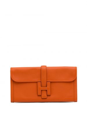 Чанта тип „портмоне“ Hermès Pre-owned оранжево