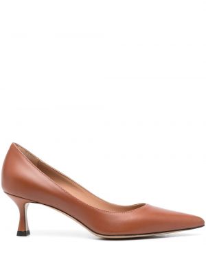 Leder pumps Roberto Festa braun