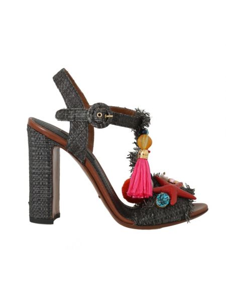 Sandały na obcasie na wysokim obcasie Dolce And Gabbana