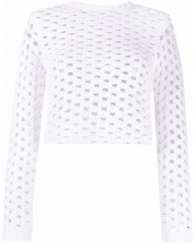 Jersey de punto de tela jersey Valentino blanco