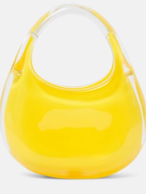 Τσάντα ώμου Coperni κίτρινο