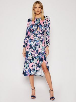 Sukienka koktajlowa Victoria CD2318 Kolorowy Slim Fit For Love & Lemons