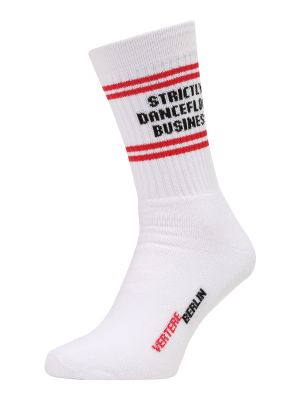 Vertere Berlin Ponožky  biela / čierna / červená