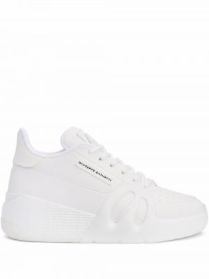 Lær sneakers Giuseppe Zanotti hvit