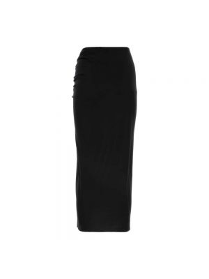 Dzianinowa długa spódnica Andamane czarna