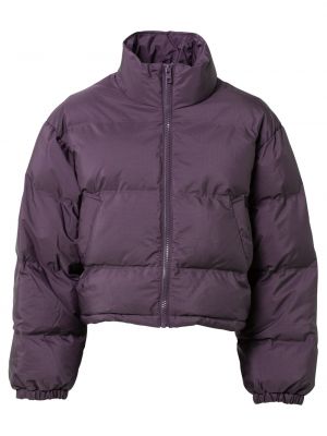 Демисезонная куртка Weekday фиолетовая