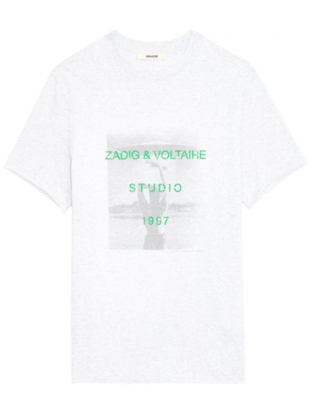 T-paita Zadig&voltaire valkoinen