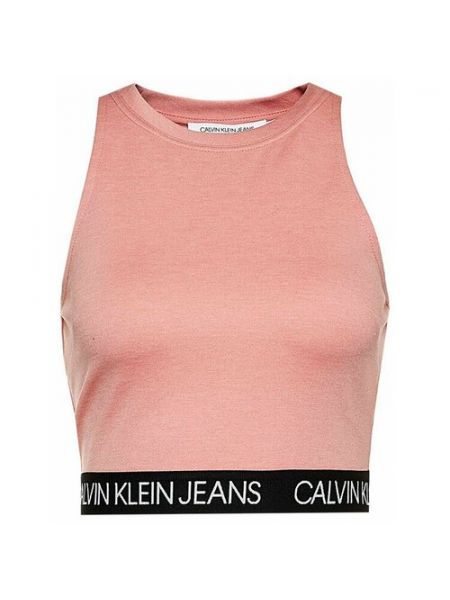 Майка Calvin Klein Jeans розовая