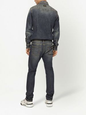 Koszula jeansowa Dolce And Gabbana szara