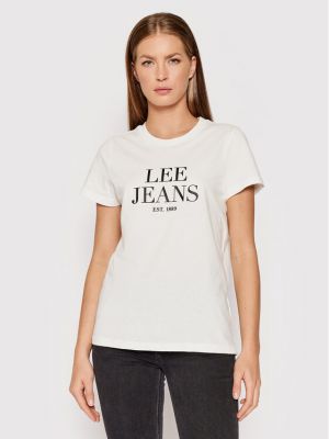 Marškinėliai Lee balta